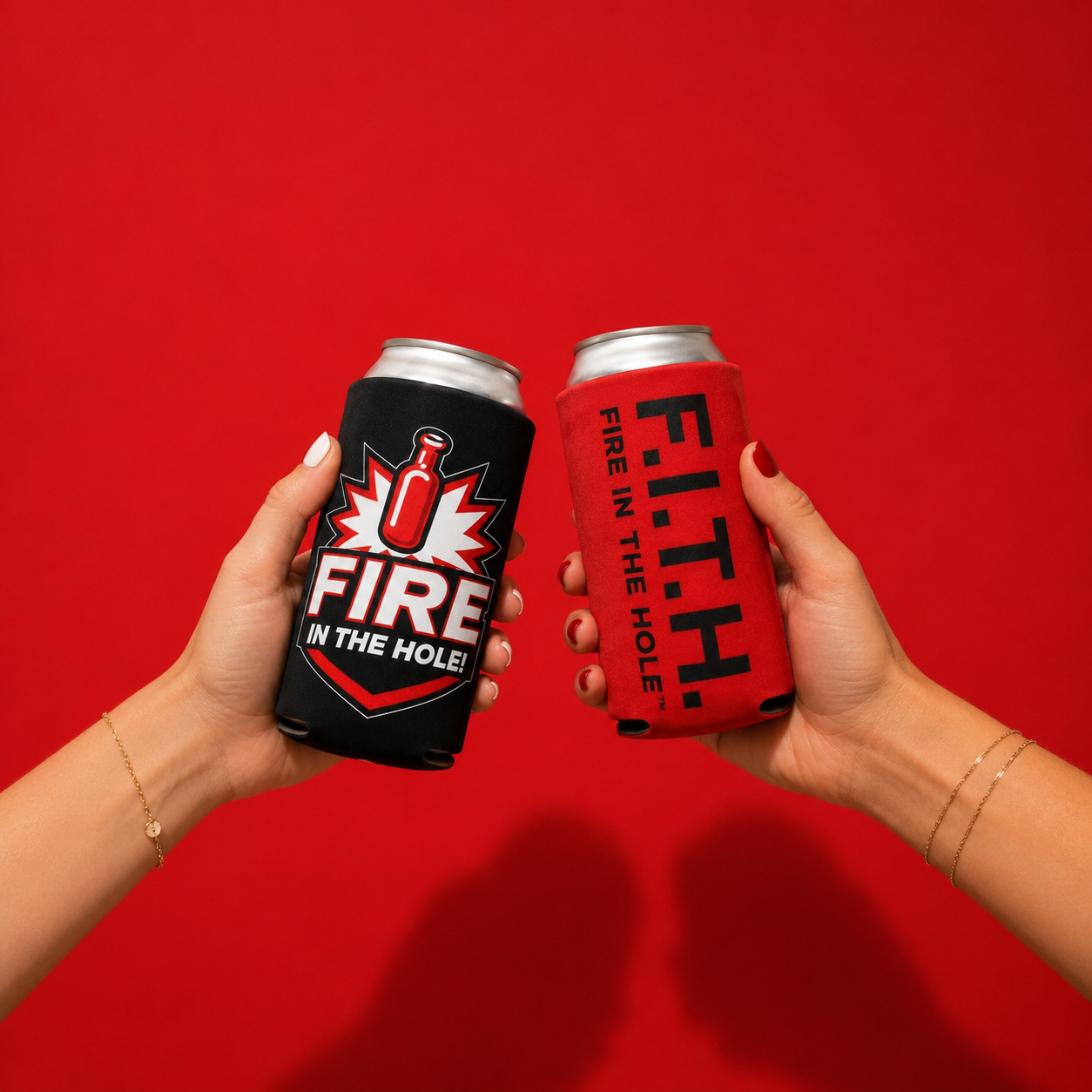 FIRE IN THE HOLE™ Reversible Koozie
