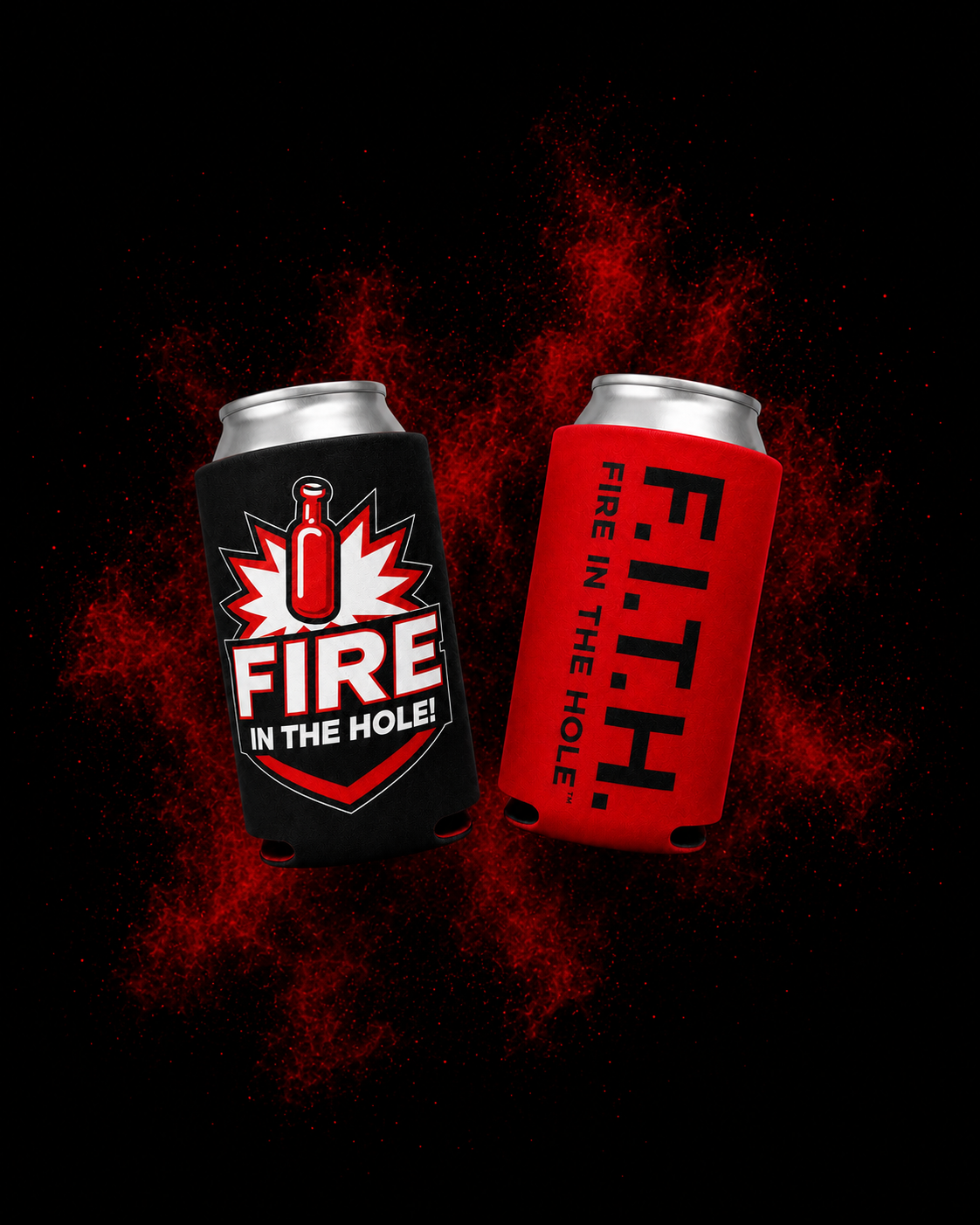 FIRE IN THE HOLE™ Reversible Koozie