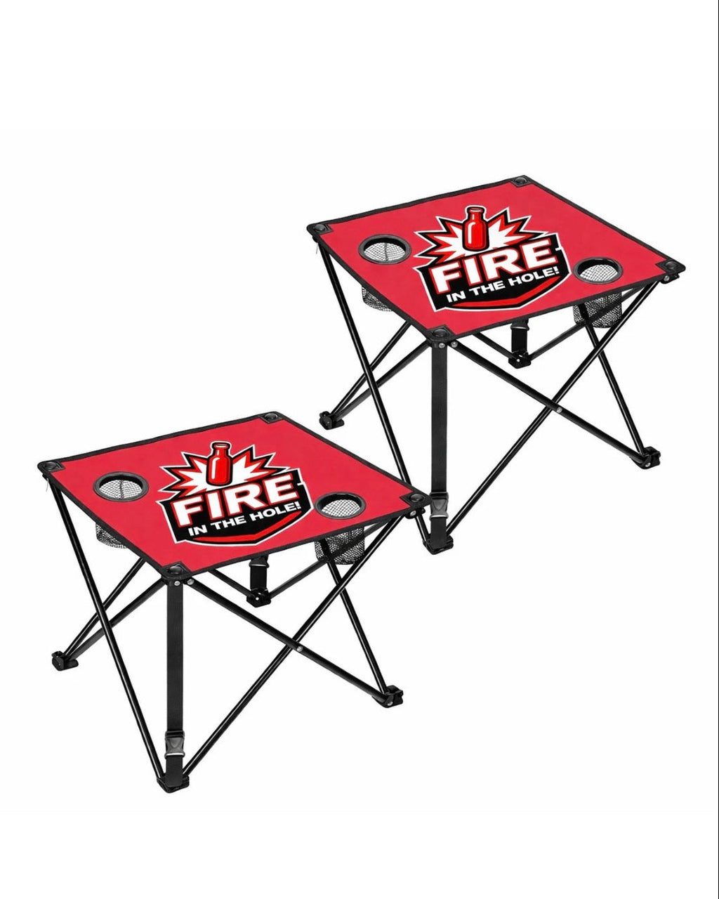 FIRE IN THE HOLE™ Game Set: Portable 2-Table Party Kit