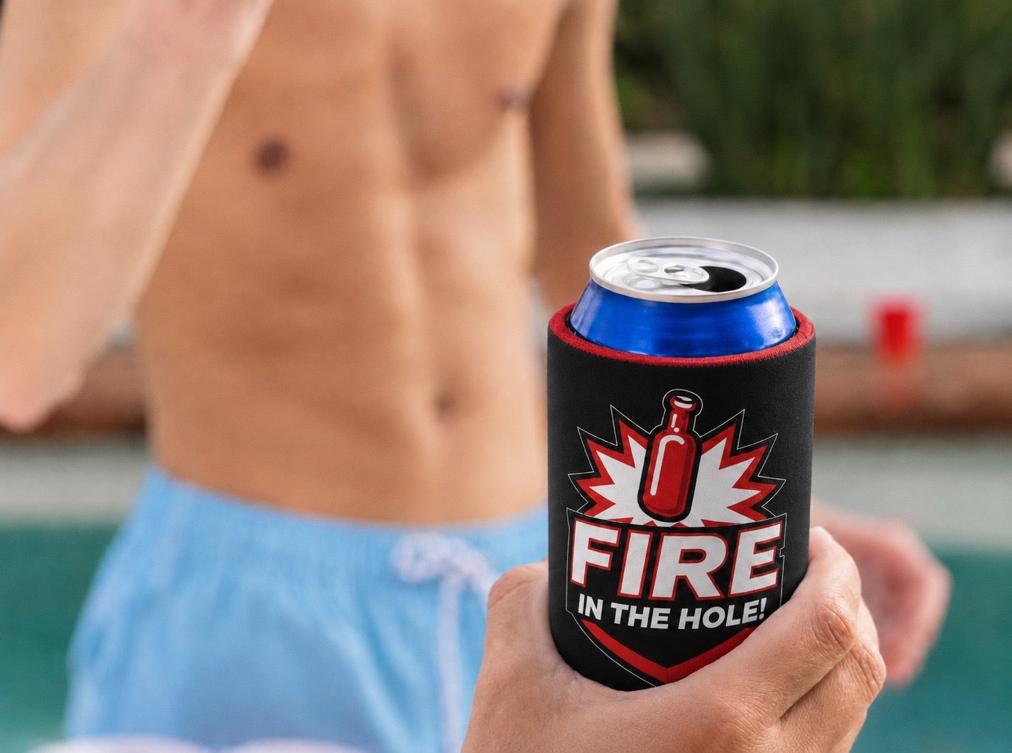 FIRE IN THE HOLE™ Reversible Koozie
