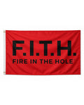 FIRE IN THE HOLE™ 3x5 Game Flag