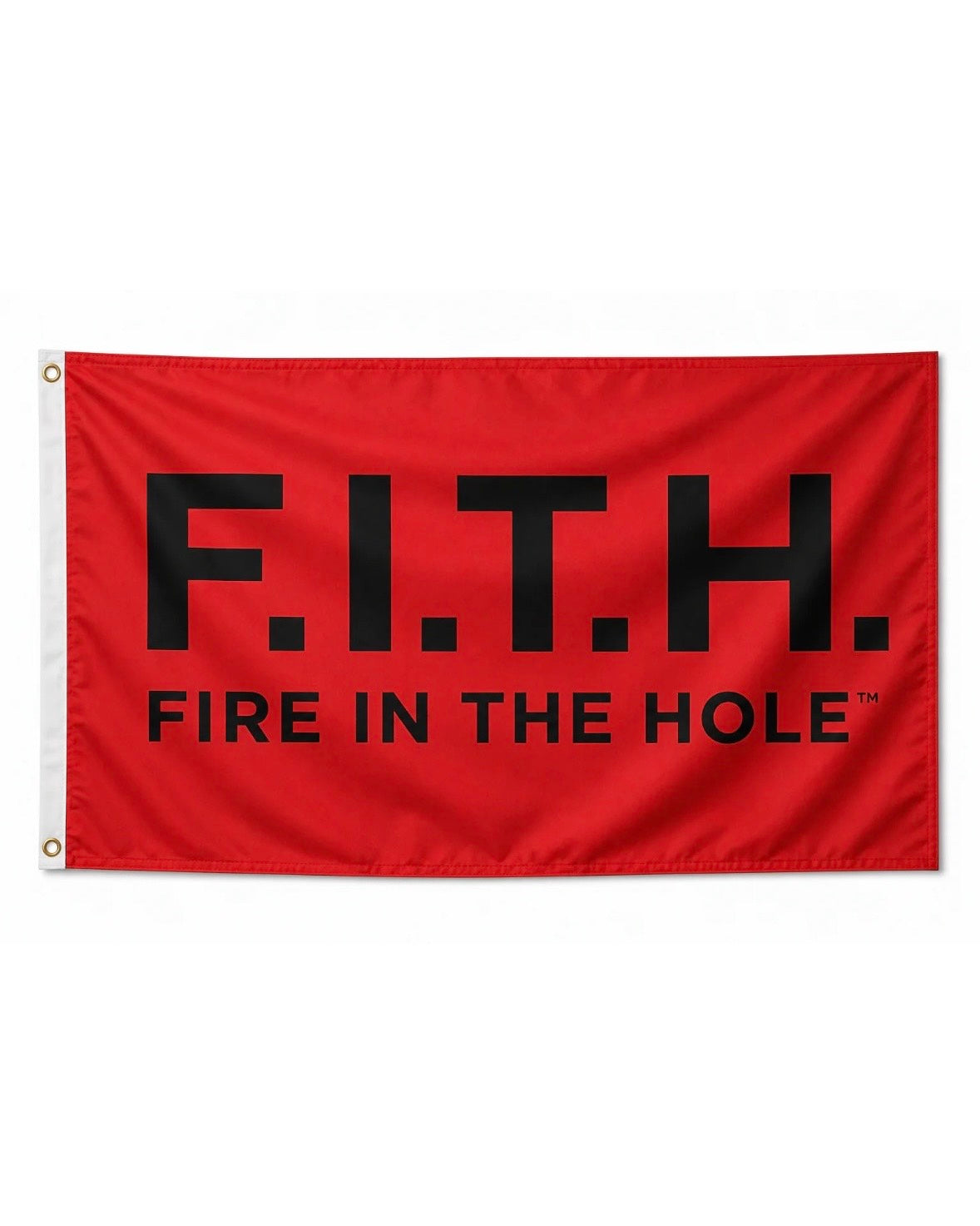FIRE IN THE HOLE™ 3x5 Game Flag